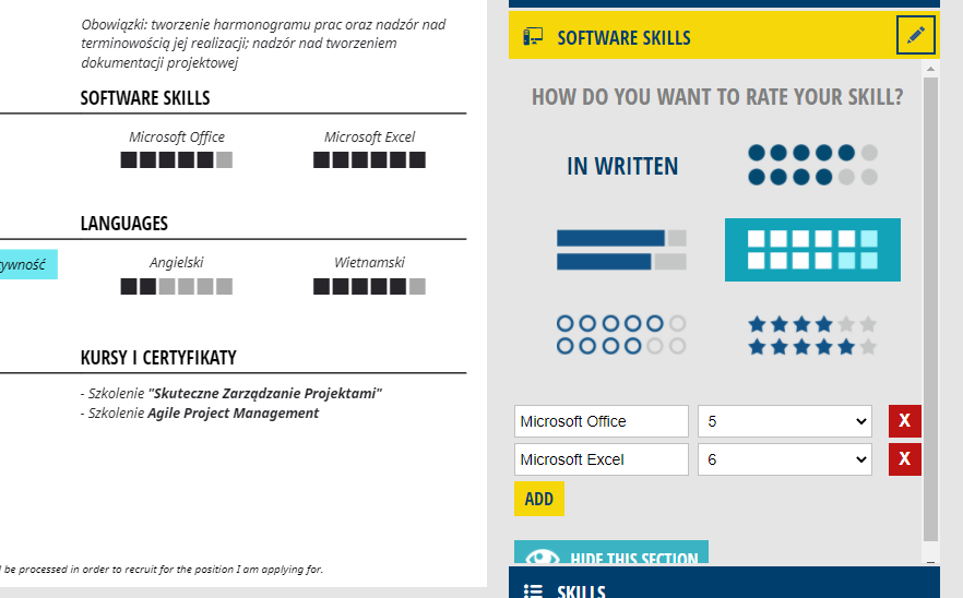 How To Add Computer Skills In Cv