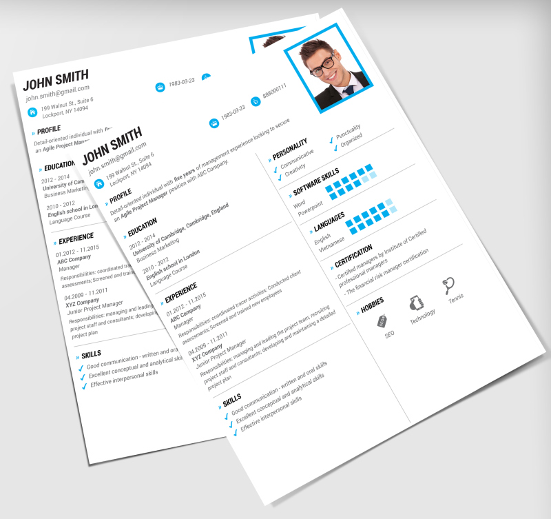 graphic designer resume example