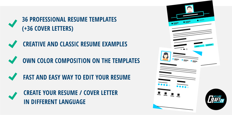 resume builder for graphic designer