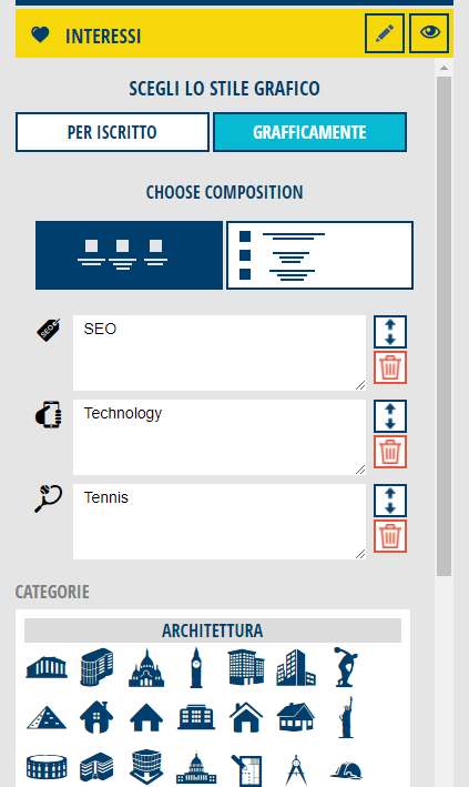 Crea un curriculum vitae professionale - CVwizard