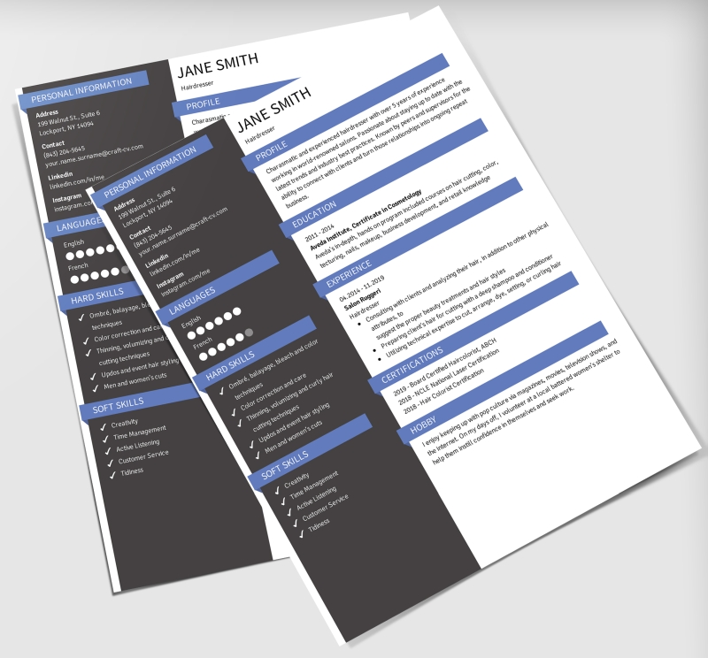 creative resume template