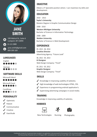 Resume Builder Online - Creative Resume Templates | CraftCv