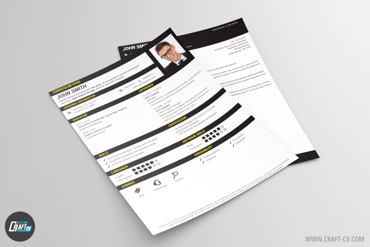 Creative CV Black Celaver