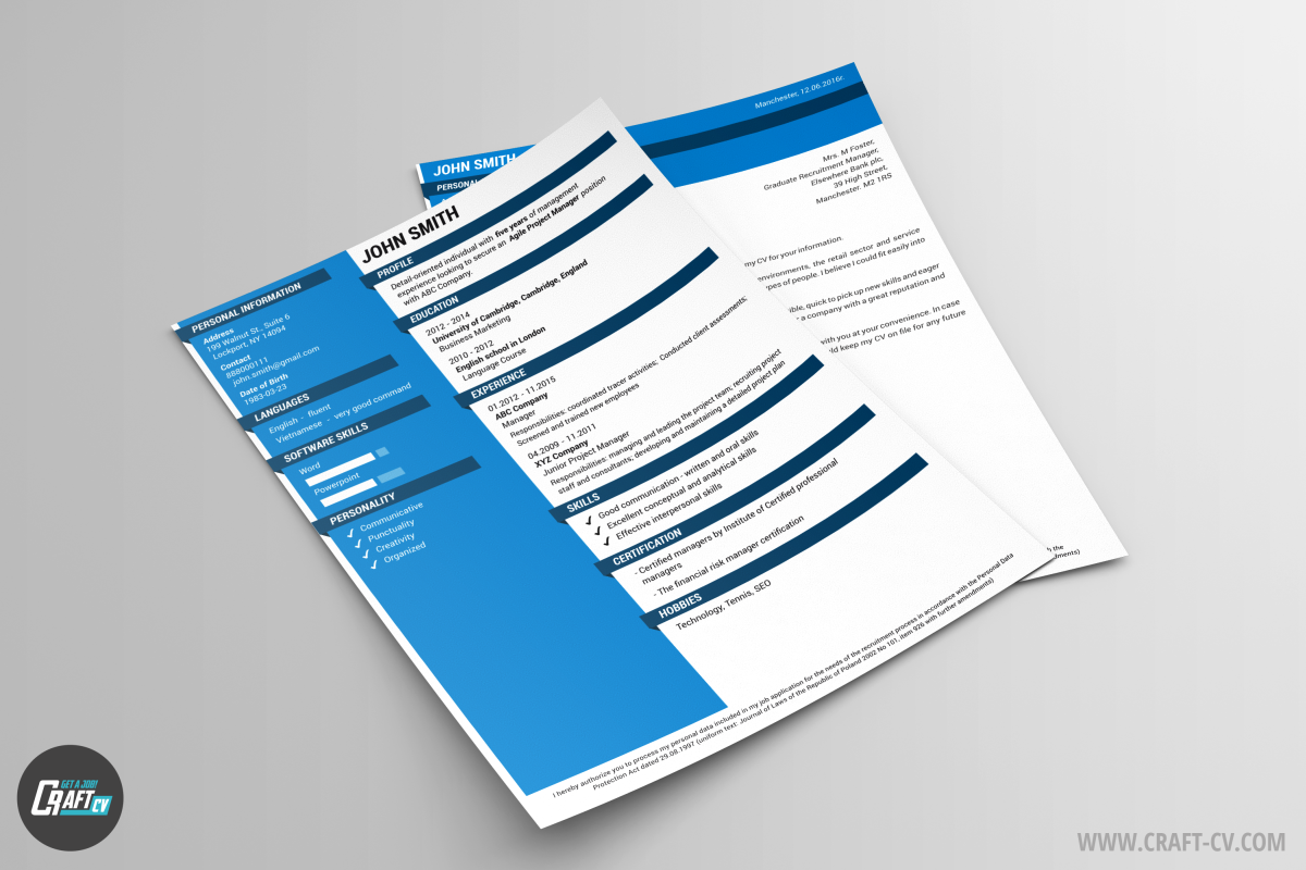 CV Example Oracle