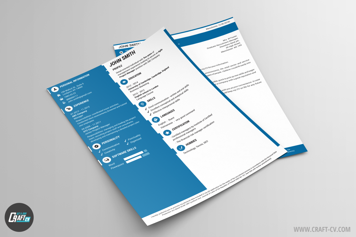 Modello CV Probe | Modello Curriculum | CraftCV